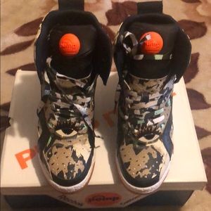 M.E.  limited Edition Reebok wedge sneakers